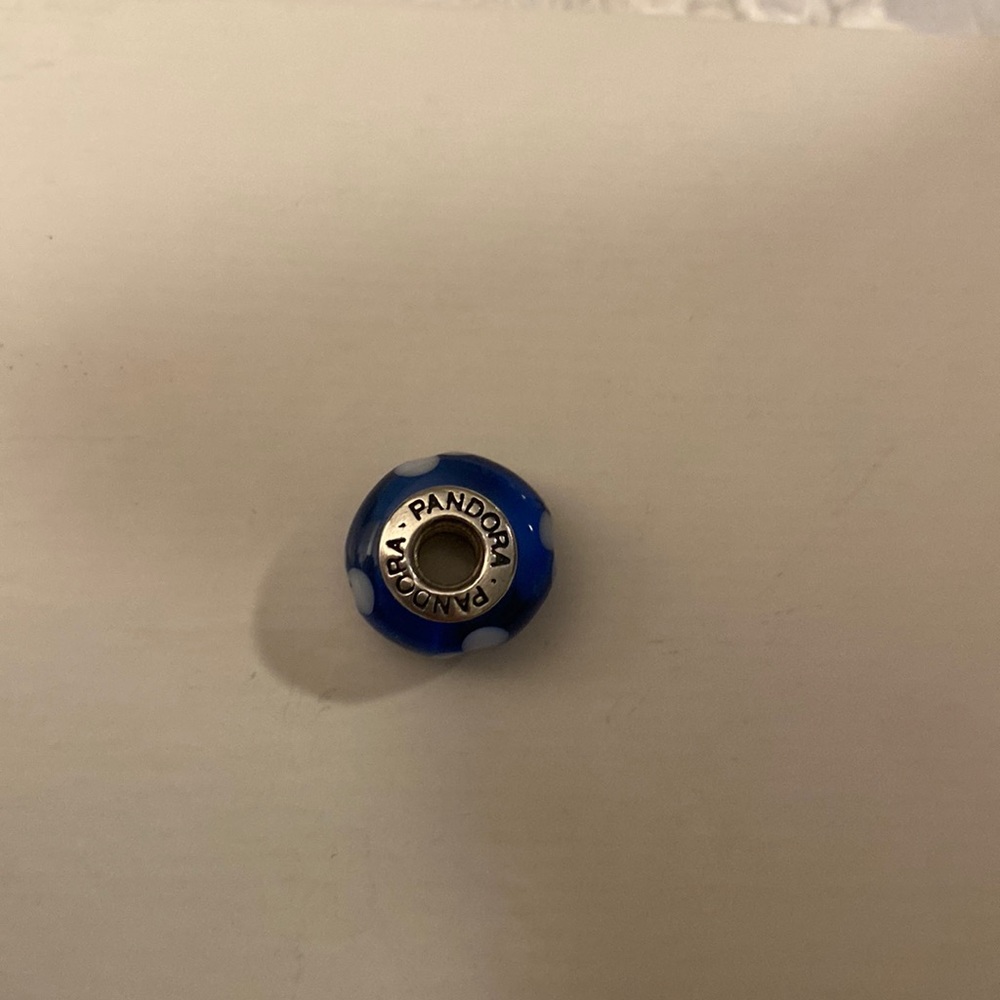 Pandora blue charm